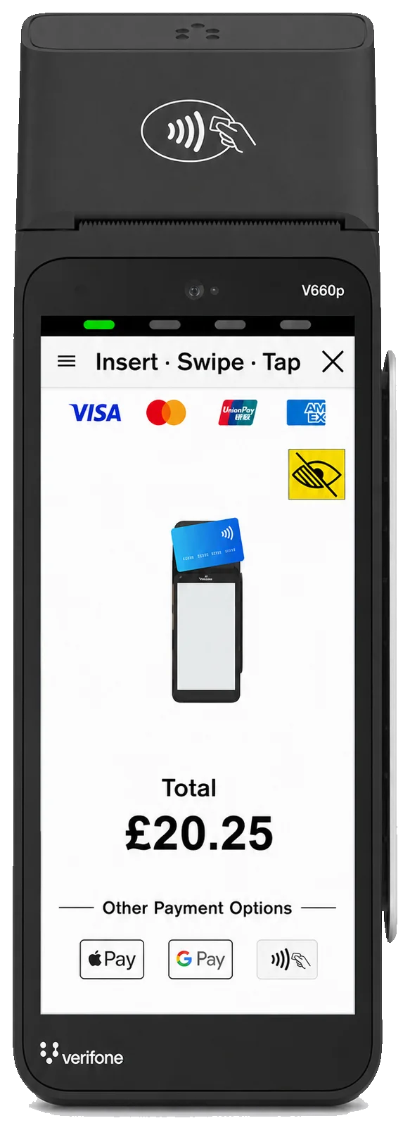 Verifone V660p smart terminal